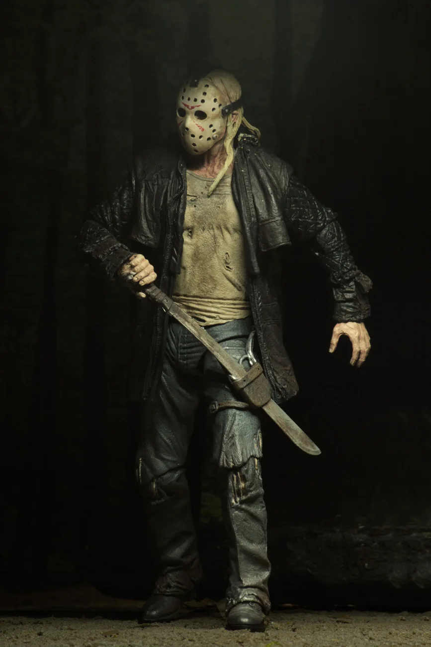 7,2 дюймов NECA Friday The 13th Jason 2009 Remake Voorhees фигурка игрушка ужас подарок на Хэллоуин