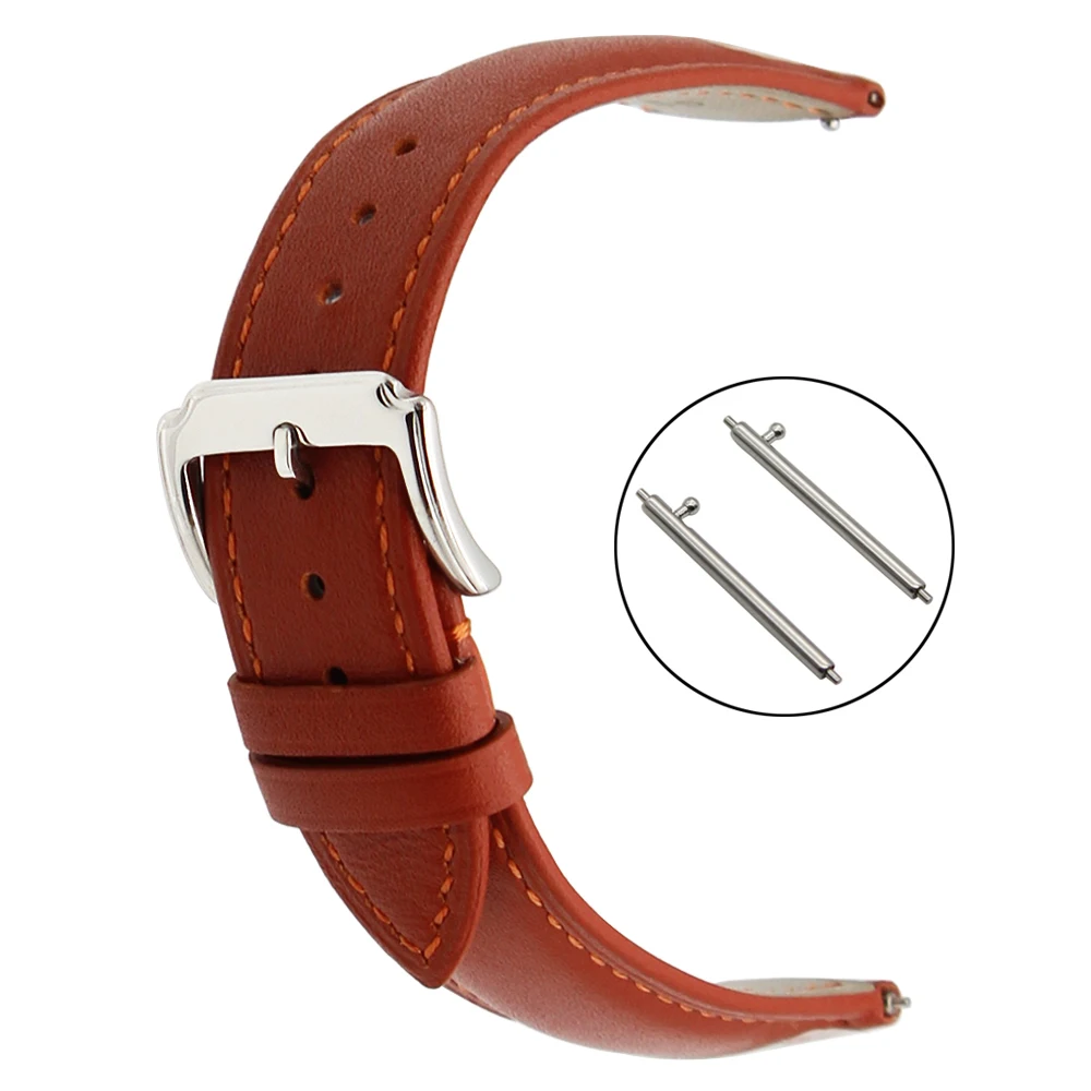 Ремешок из натуральной кожи для Tissot T035 PRC200 T055 T097 быстросъемный браслет на