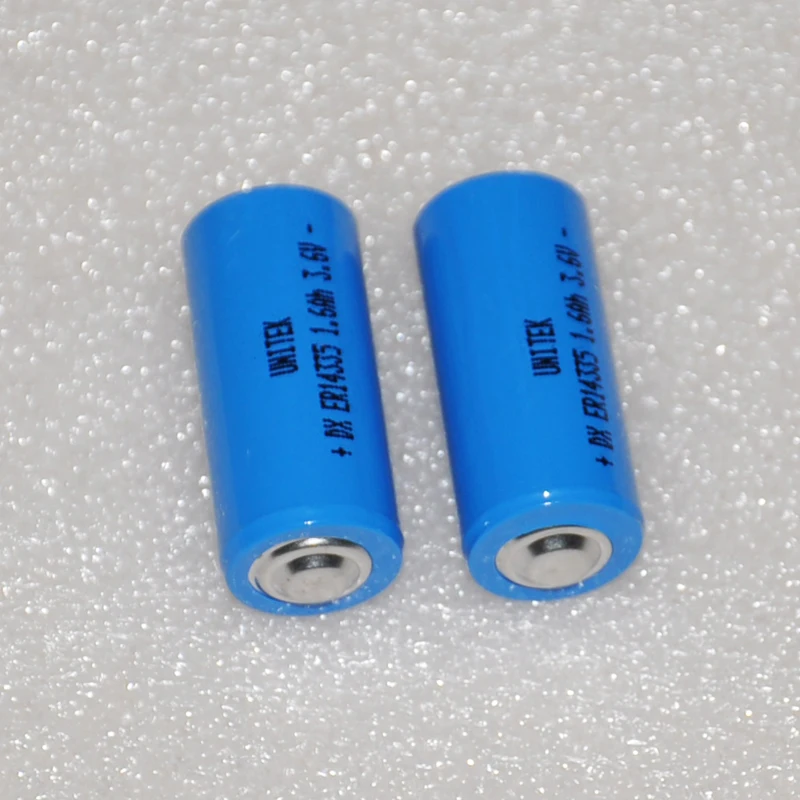 20 шт UNITEK 3,6 V 2/3AA liSOCL2 литиевая батарея ER14335 14335 ячейка 1600mah PCL сухая Первичная батарея Замена для TADIRAN TL-4955