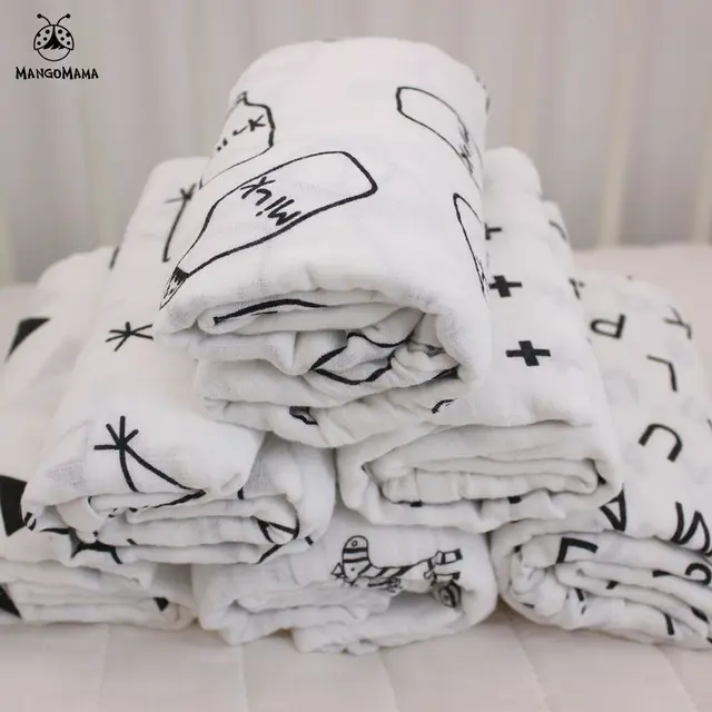 Buy Multifunctional Baby 100 Cotton Muslin Swaddle