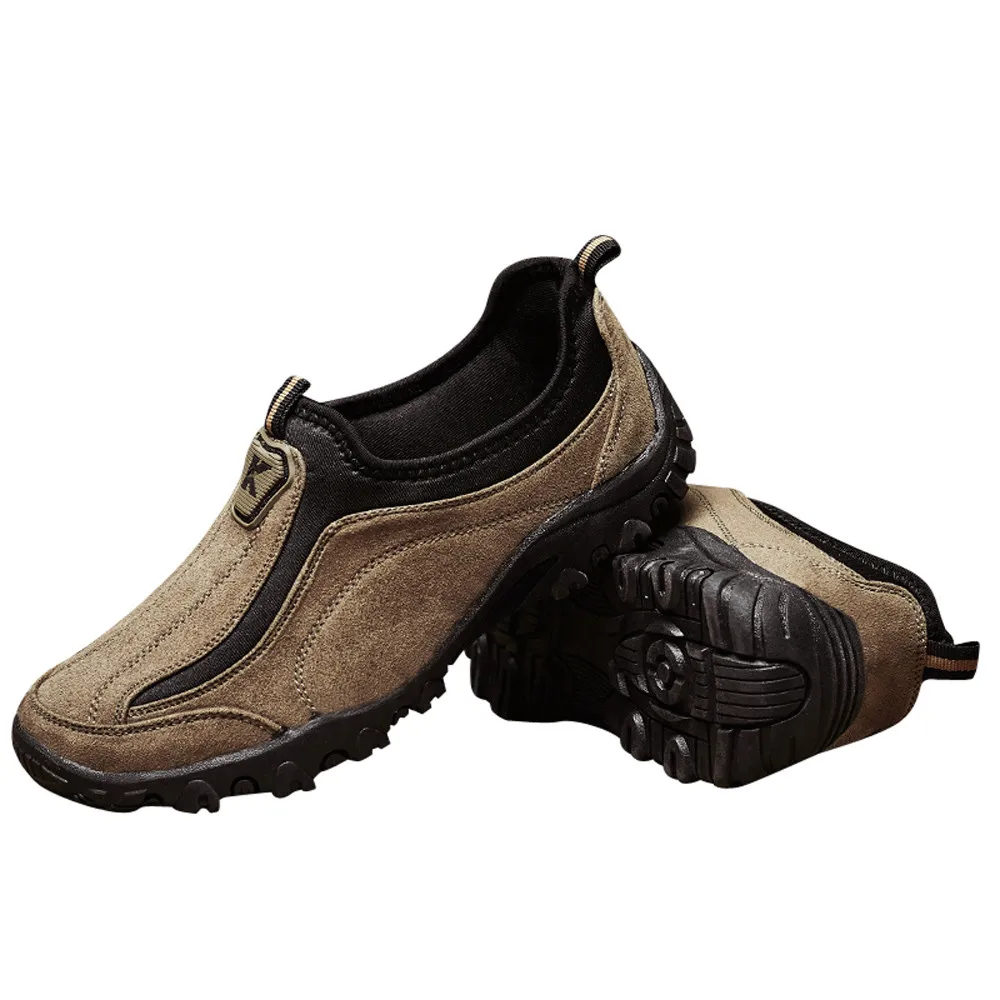 

Men Outdoor Hiking Shoes Waterproof Breathable Hunting Trekking Shoes Brand Genuine Leather Sport Climbing Hiking Shoes Sneakers