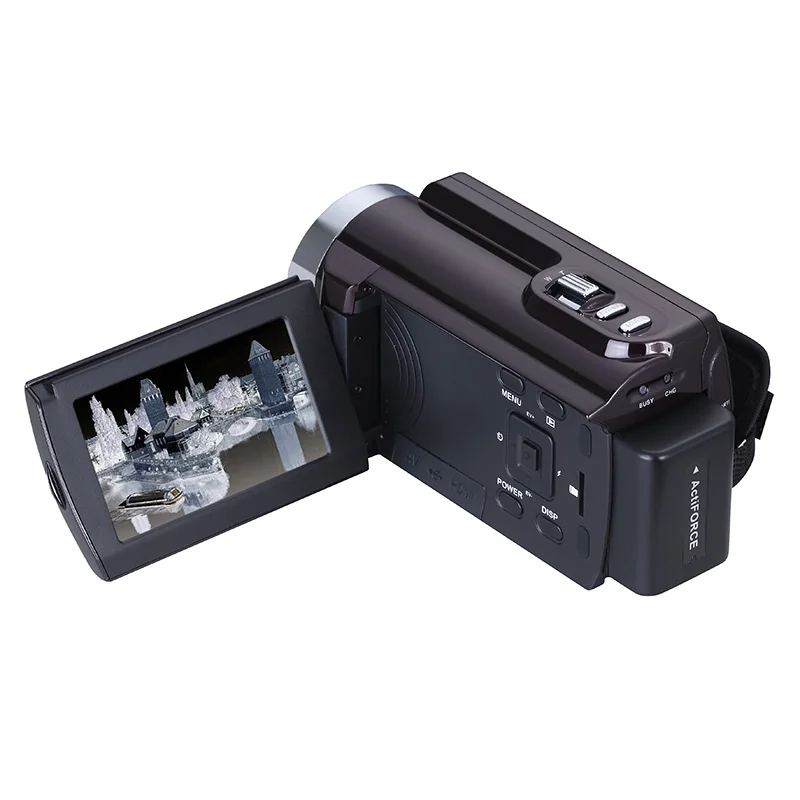 1080 p Full HD цифровая DSLR камера рекордер веб-камера видеокамера Wi-Fi DV видео с ночным видением 3,0 Сенсорный экран многоязычный