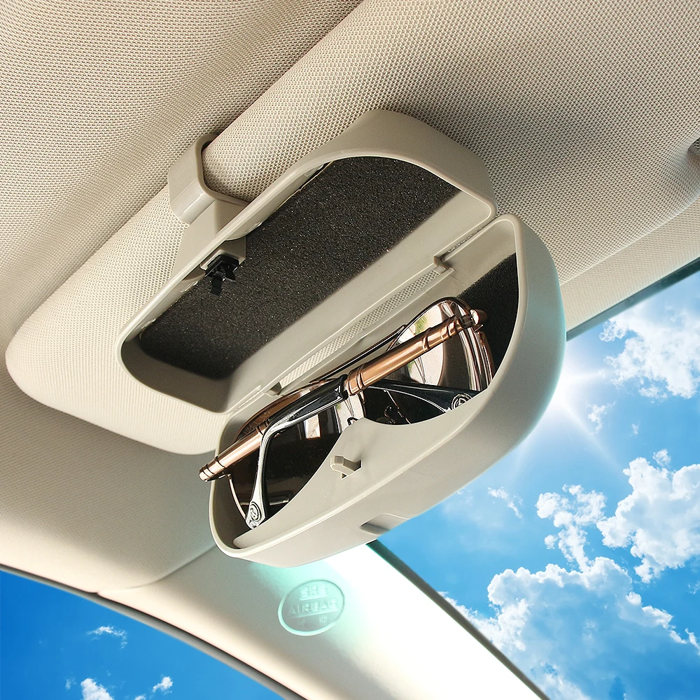 

Car Glasses Box Case For Volkswagen VW Polo Passat B5 B6 CC GOLF 4 5 Touran Bora Tiguan For Peugeot 307 206 308 407 Accessories