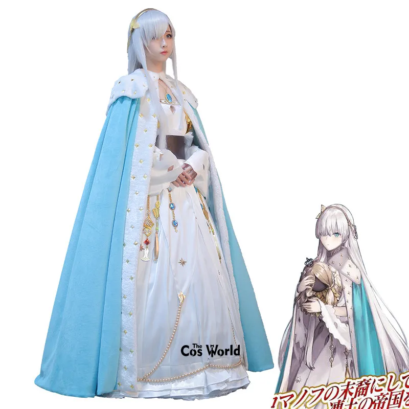 

FGO Fate Grand Order Archduchess Anastasia Tee Dress Uniform Outfit Anime Cosplay Costumes