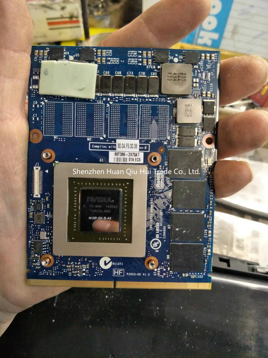GTX860M Замена GTX765M Del l Alienware M18X M17X R3 R4 R5 R6 M15X Ноутбук MXM 2 ГБ GDDR5 графическая видеокарта