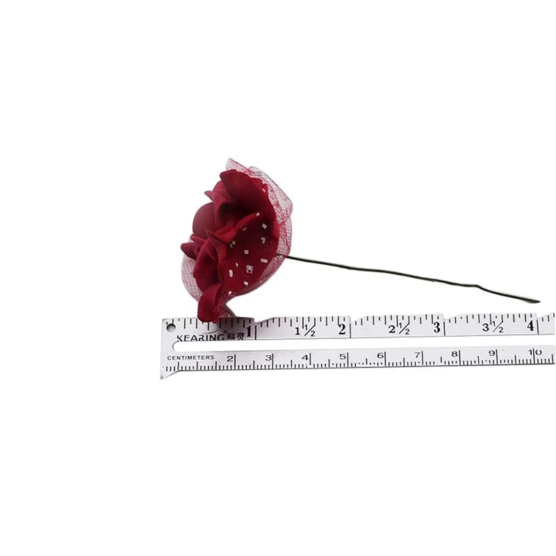 30 шт., 4 см, искусственный цветок из пенопласта, букет, разноцветная Роза, свадебное украшение, скрапбукинг, вечерние, для дома, искусственный цветок Роза