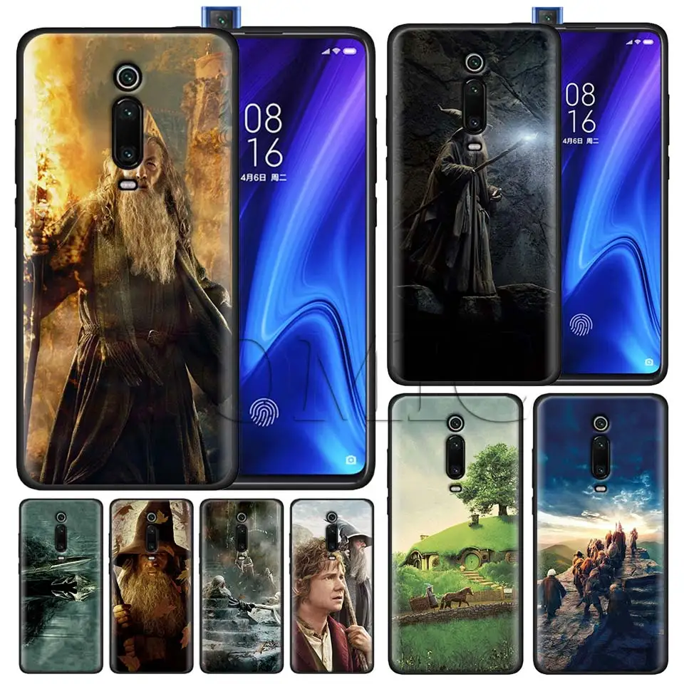 

The Lord of Rings Hobbit Black Case for Xiaomi Redmi Note 7 7s K20 5 6 Pro Redmi 6 6 5 5Plus 4X S2 Y3 Silicone Soft Case