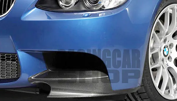 PERFORMANCE FRONT LIP SPLITTER SPOILER  1PAIR for BMW 3-SERIES E90 E92 E93 M3 FRONT BUMPER 2007UP