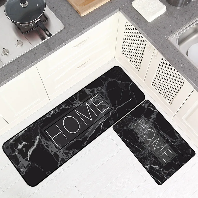 

Natural Nordic Marble Area Rugs And Carpets for Kids Baby Home Living Room Absorbent Non Slip Hallway Bedroom WC Door Bath Mats