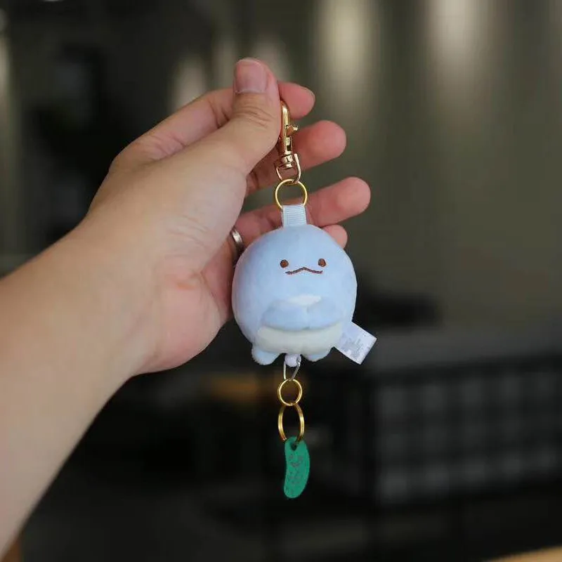 Каваи японского аниме Sumikko Gurashi San-x ручной биологический плюшевая игрушка мультфильм животных кукла кулон брелок подарок для детей