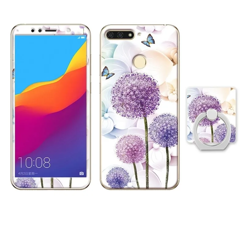 Huawei Y6 2018 honor 7A pro enjoy 8e case cover glass screen protector (3)