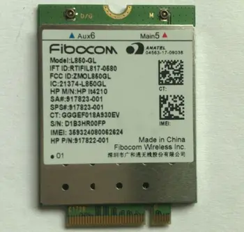 

card for HP Lt4210 FIBOCOM L850-GL HSPA+ Mobile Module M.2 WWAN Card 917823-001 917822