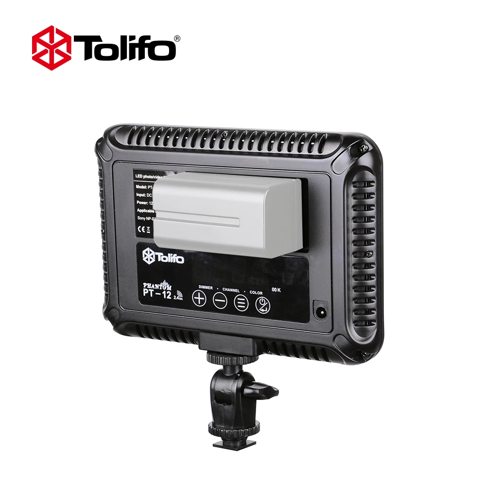 Tolifo PT-12b Dimmable Photo Video LED Light Panel