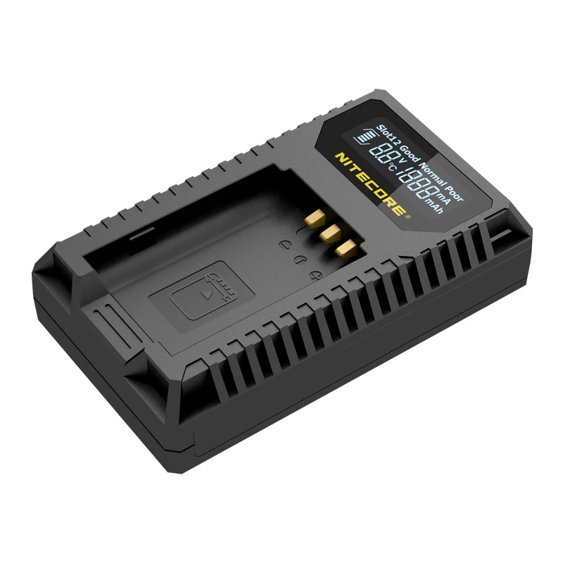 NITECORE USN2 зарядное устройство для камеры sony NP-BX1 батареи; совместимый с DSC-HX350, DSC-H400, DSC-HX400 DSC-RX100M5, DSC-RX1RM2