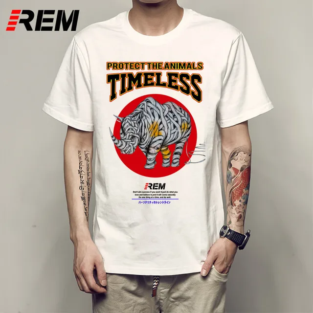 Rem Protection Timeless Rhinoceros Icon Heat Transfer T Shirt Design Rem Protection Timeless Rhinoceros Icon Heat Transfer T Shirt Design Men S O Neck Short