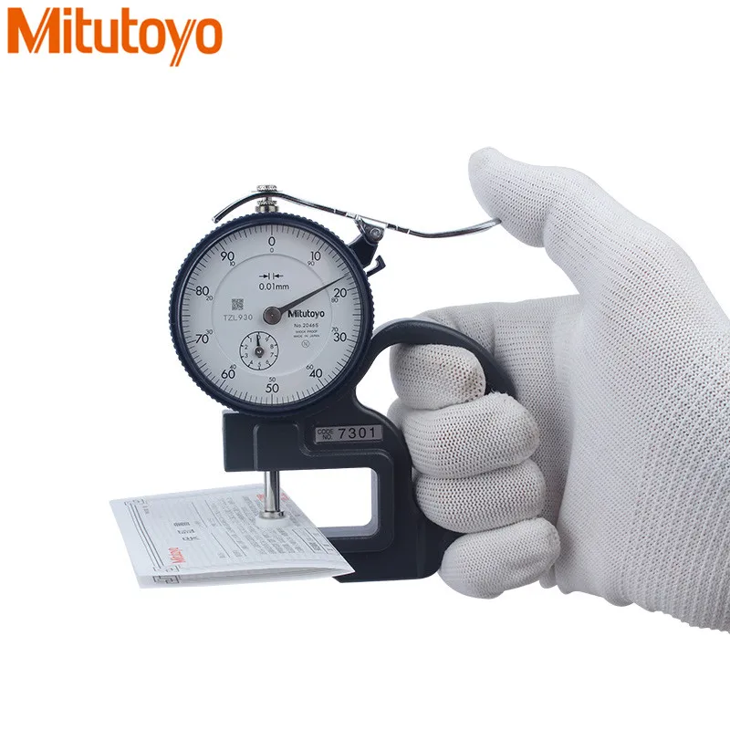 Mitutoyo Dial Thickness Gages 010mm/0.01 Shock Proof 7301 Dial Test
