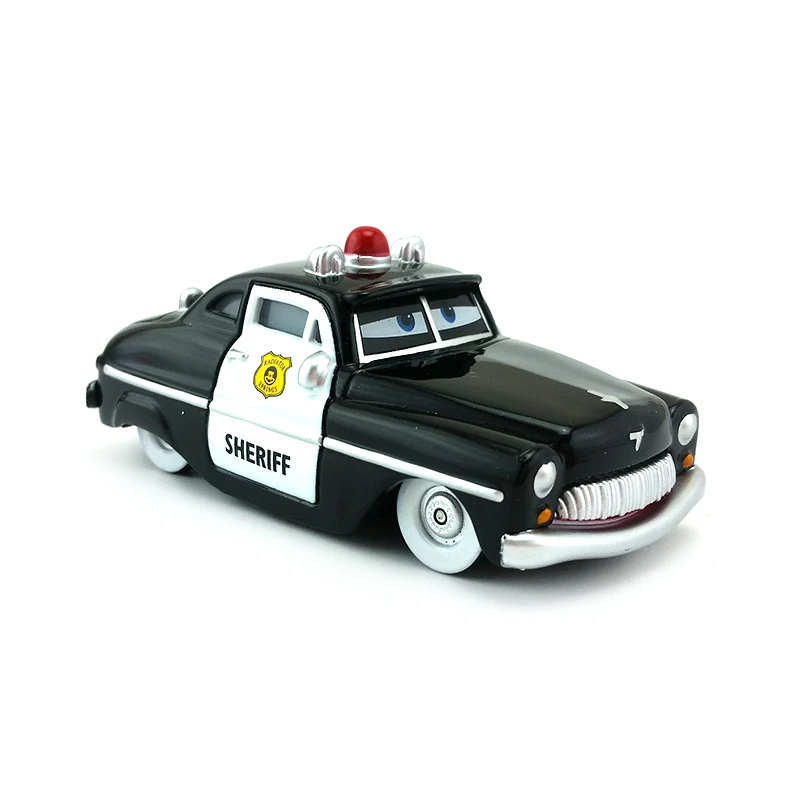Disney Pixar Cars sherif 1:55 металл литье под давлением развивающие игрушки модель