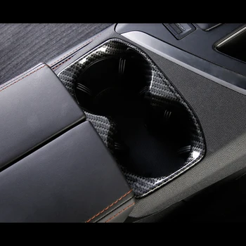 

ABS For Peugeot 3008 GT 5008 2nd 2017 2018 Car Inner Front Water Cup Holder Covers Trim Gear Box Transfer Case Auto Cup Frame