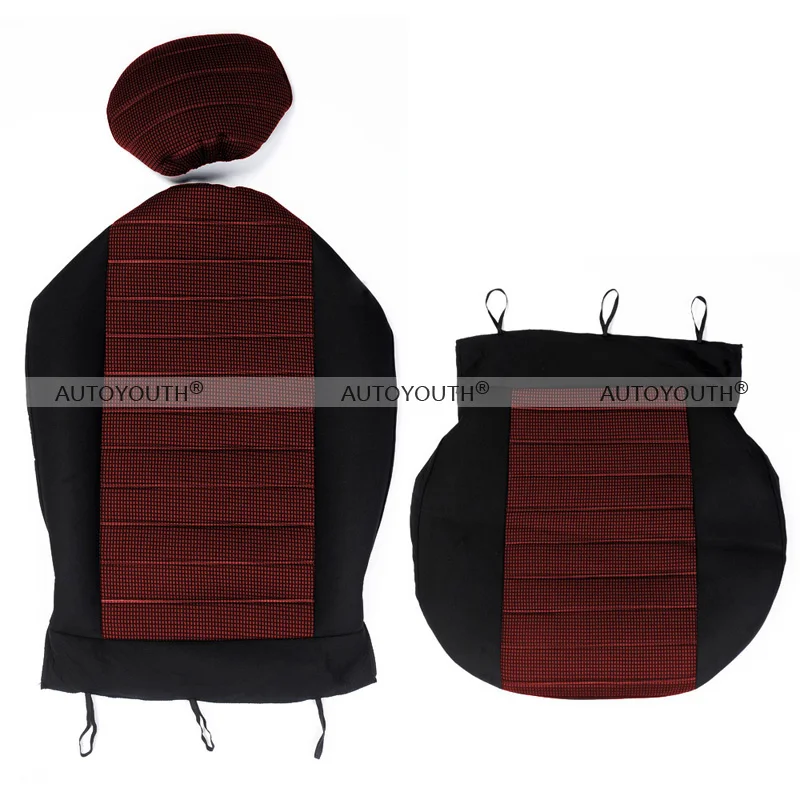 AUTOYOUTH-5-Seats-Red-Seat-Covers-Airbag-Compatible-5MM-Foam-Checkered-Universal-Fit-Most-Vans-Minibus (5)