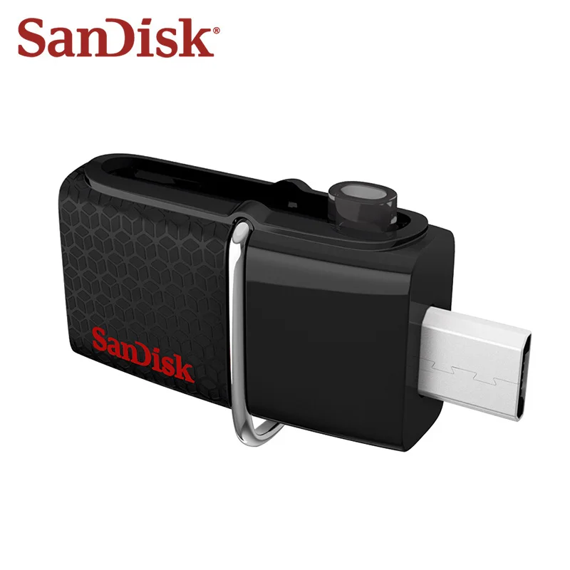 Sandisk OTG флэш-накопитель 16 Гб двойной накопитель Micro Usb 3,0 DD2 U диск Флешка карта памяти