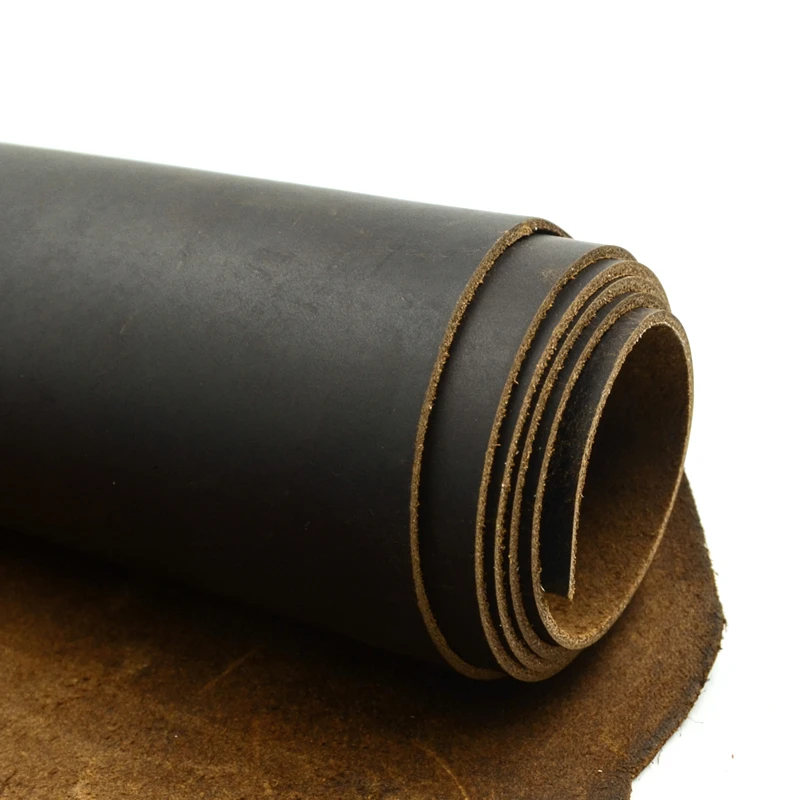 Natural Skin Cow Leather Crazy Horse Leather Color Genuine Leather For