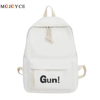 

Preppy Style Simple Women Girls Casual Backpack School Teenager Bookbags Canvas Travel Shoulder Women Backpack Mochila Feminina