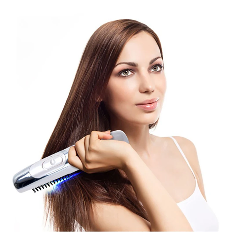 Laser Hair Growth Comb Treatment Hair Loss Regrowth Massager Therapy Infrared Stimulator Device Laser Comb Head Massager