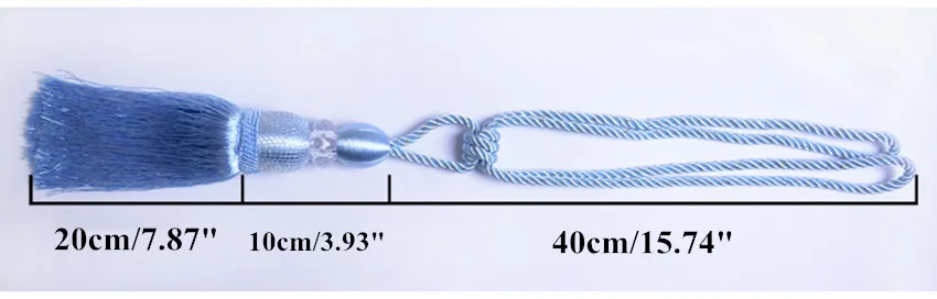Qgvlish 2 шт./пара Шторы подхваты для штор с бахромой, с кисточками на ремне с шариками Шторы держатель аксессуары для ванной комнаты, подхваты украшения крепления связывают