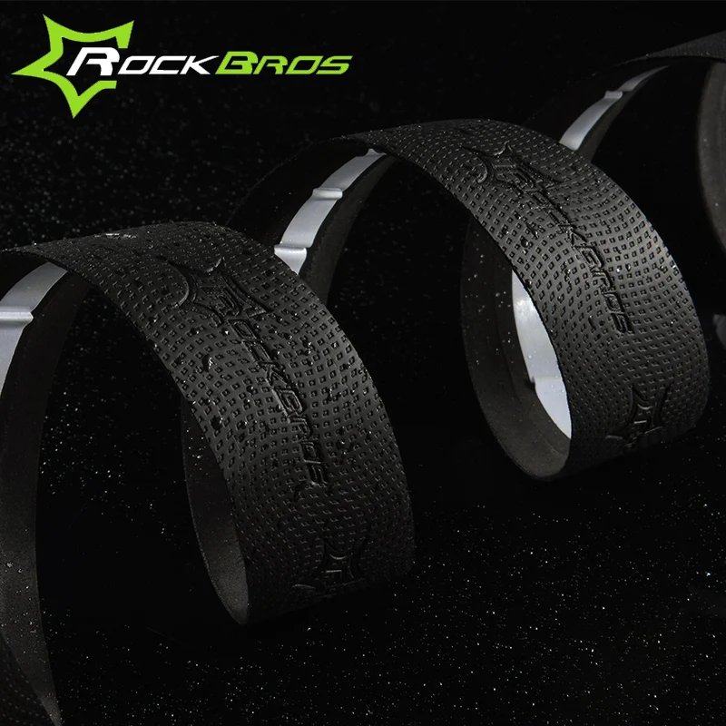 

Rockbros Bicycle Handlebar Tape Anti-sweat Anti-slip Road Cycling Bike Handlebar Tape Wrap Bent Bar Bike Accessories 4 Colors