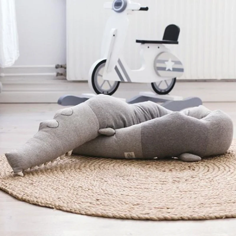 Детская подушка IMBABY 185 см кавайные крокодиловые куклы для детей Новорожденные