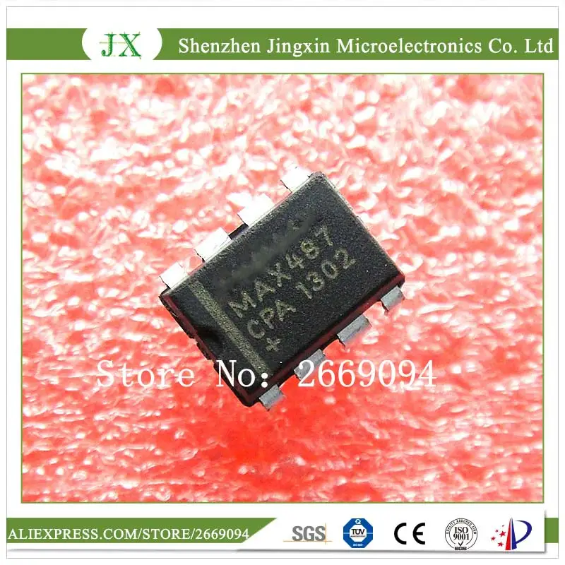 100PCS MAX487CPA DIP8 MAX487 DIP new and original IC-in Replacement ...