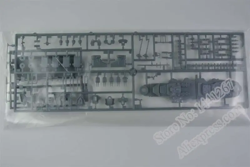 30 см масштаб военный корабль Второй мировой войны немецкий тирпитц линкор пластиковая Сборная модель электрическая игрушка XC80909