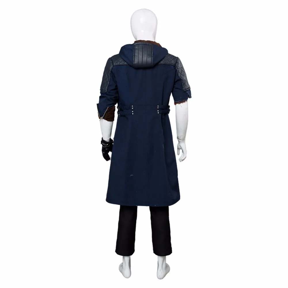 DMC 5 nero, для косплея костюм наряд куртка поврежденные Ver костюмы на Хэллоуин, способный преодолевать Броды для взрослых Для мужчин мужской