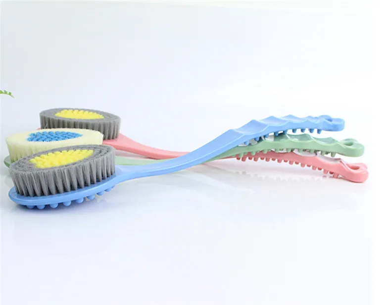 New Product Can be Used for Hanging Bath Brush Long Handle Bath Brush Simple Bath Adult Massage Back Bath Brush Bathroom Accessories (2)
