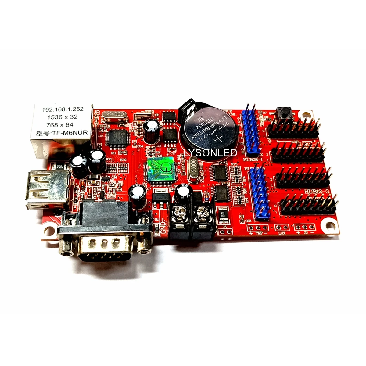 Карта управления светодиодной подсветкой 768*64 пикселей P10 P16 P20|control card|led control
