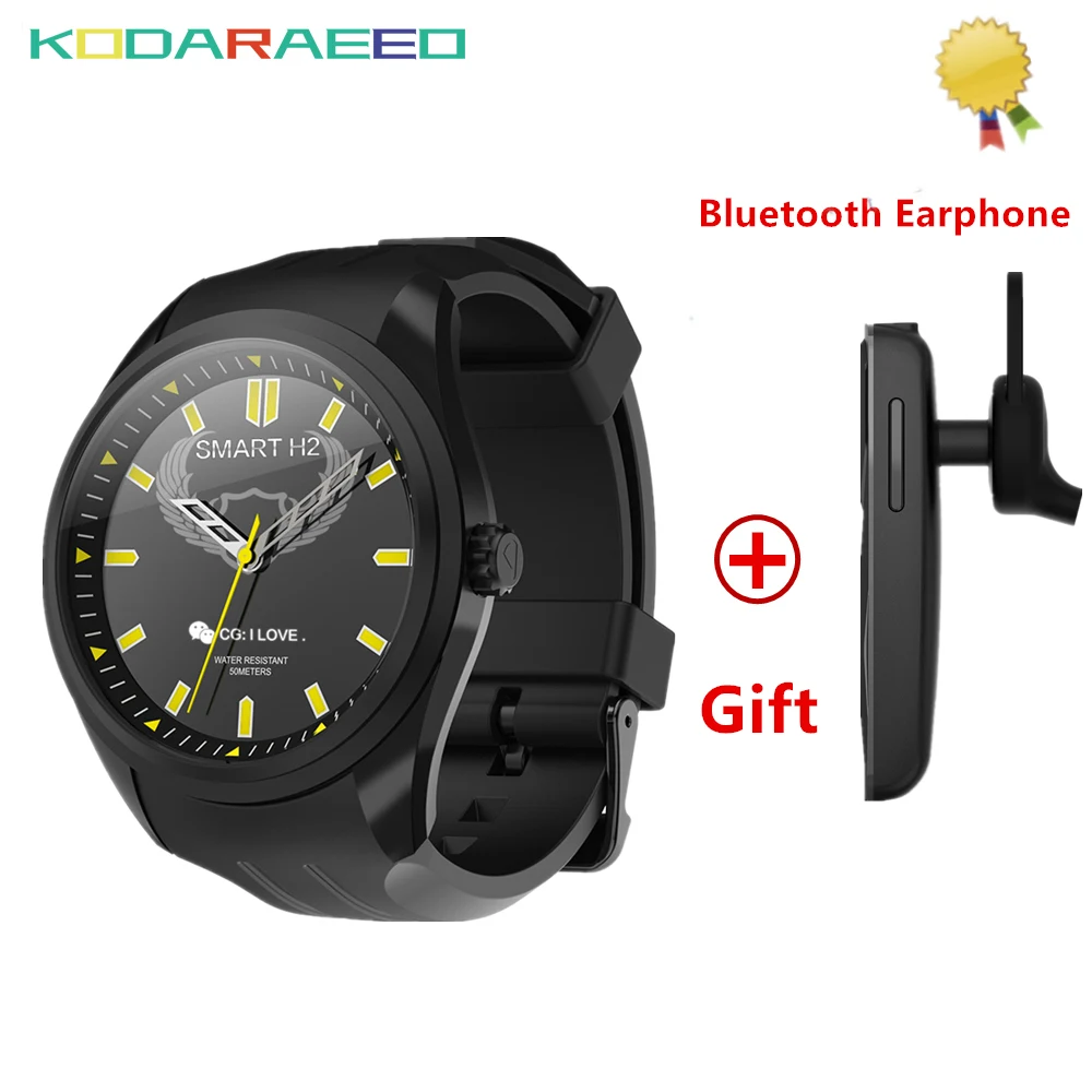 

H2 Smart Watch Men Women Fashion OLED 0.49 inch Digital Quartz IP68 Waterproof Sport Smart Watch for Mobile Phone+Free Headset