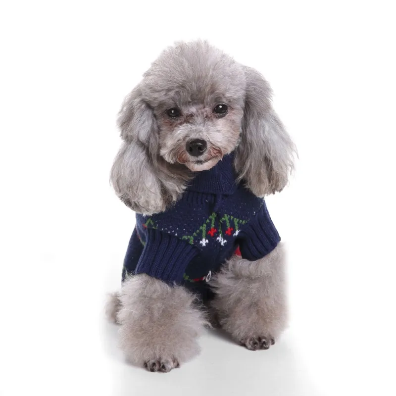 Pet Dog Christmas Clothes Winter Chihuahua puppy Cat for Small Dogs Clothing Sweater Warm Dogs