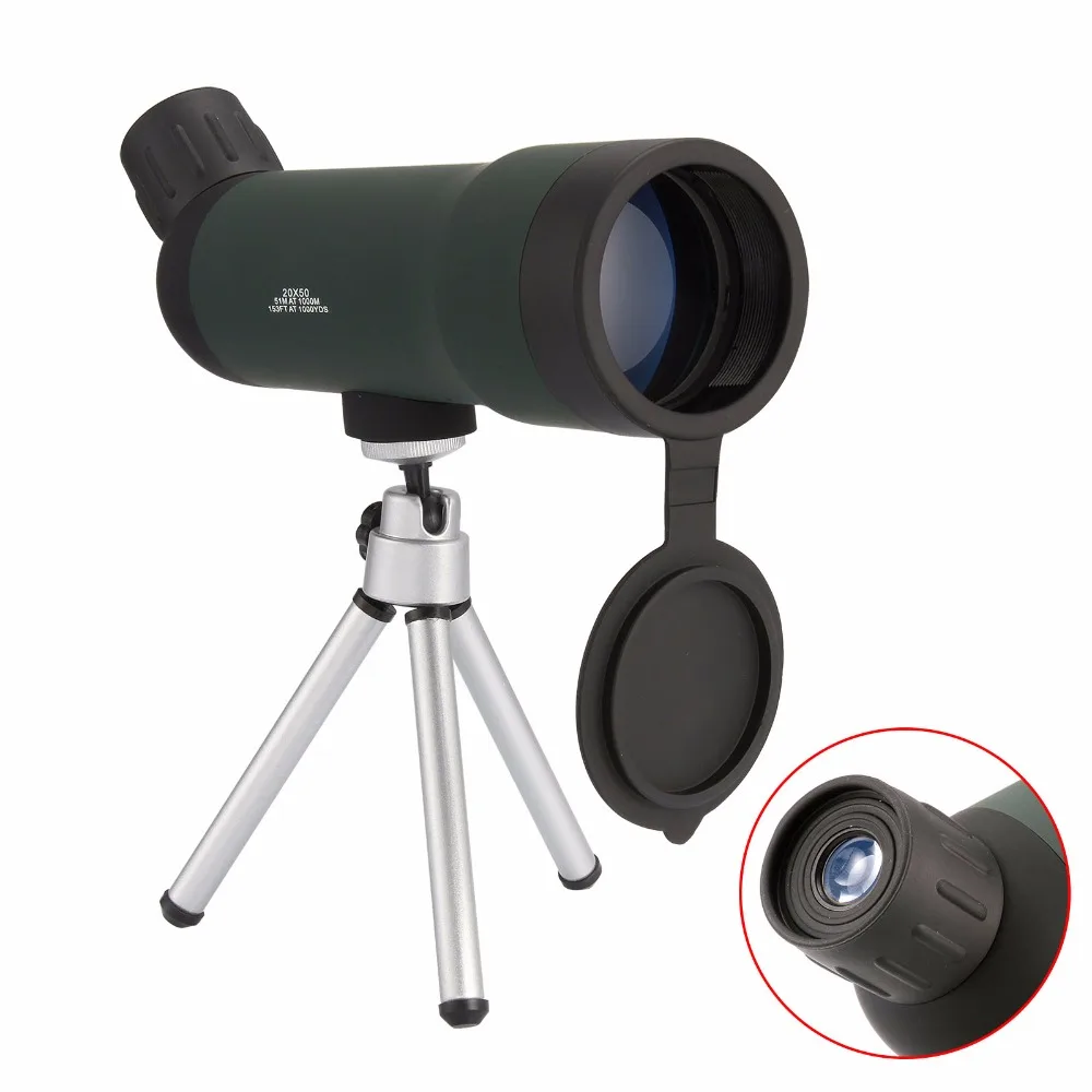 

20 X 50 Handheld Outdoor landscape Night vision Monocular Telescope With Tripod High Quality Astronomical Fans Hunting Telescope