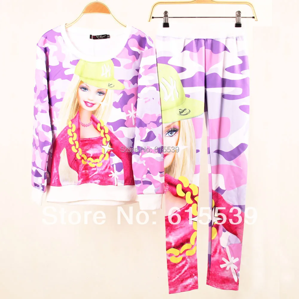 barbie tracksuit womens