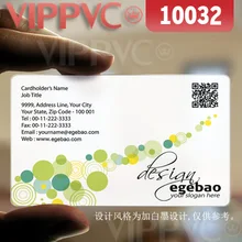 10032 визиток размер-матовые лица прозрачная карта тонкий 0,36 мм