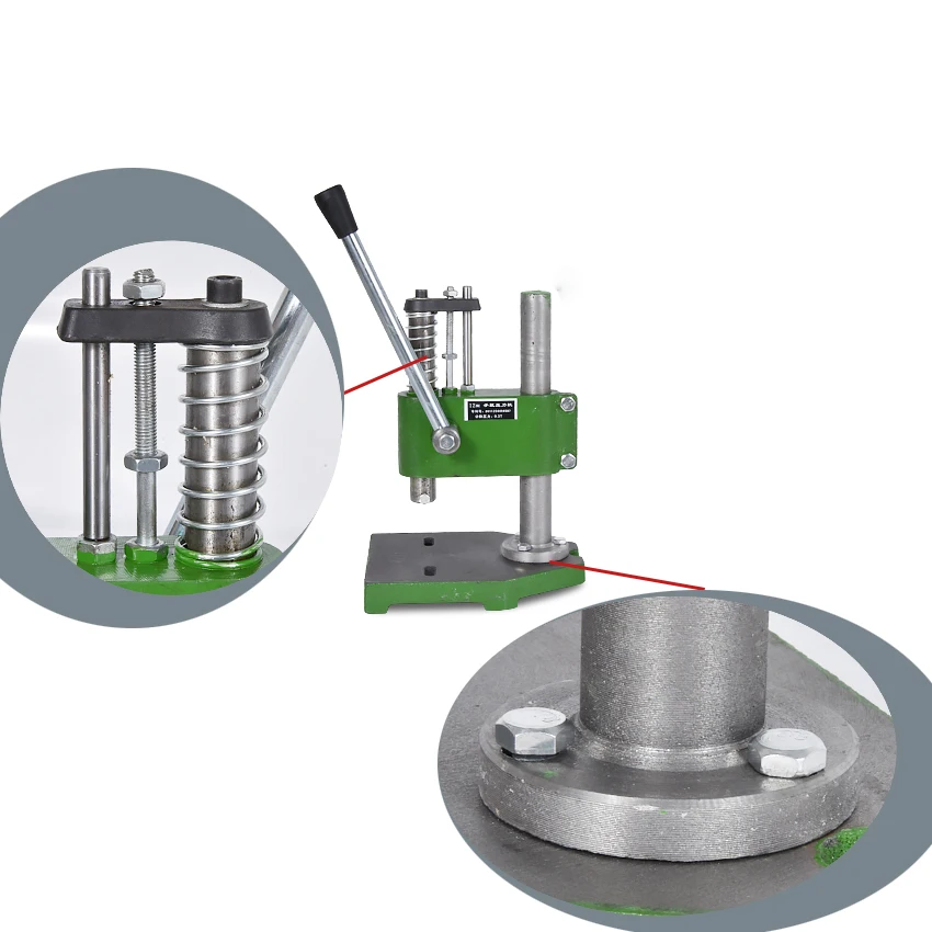 0,3 тонн ручной пробивной пресс es ручной Пробивной станок ручной пресс, Рабочий стол 165*215 мм, рабочая поездка 35 мм, колонка 260 мм