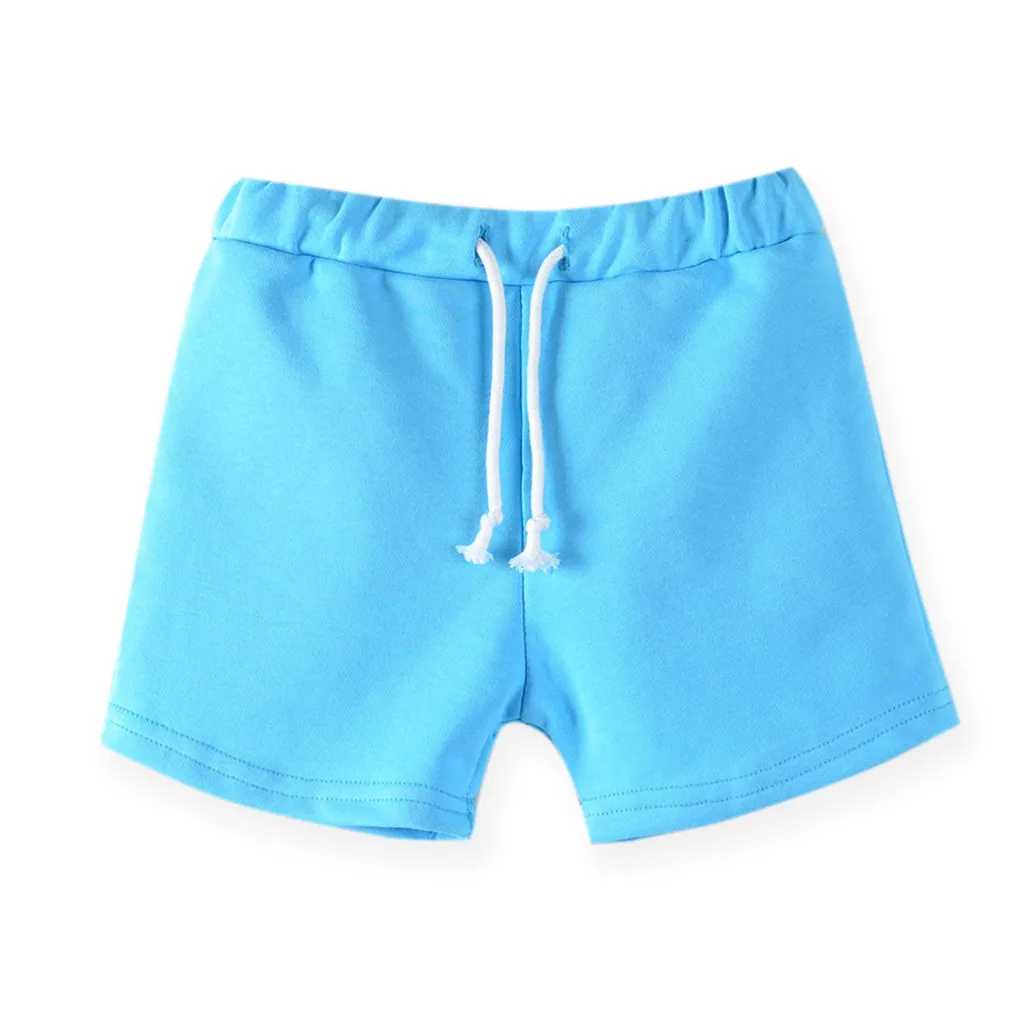 

ARLONEET Toddler Kids Baby Boys Girls Beach Shorts child Candy Solid Fashion cotton Short Pants Casual Clothes gai0509
