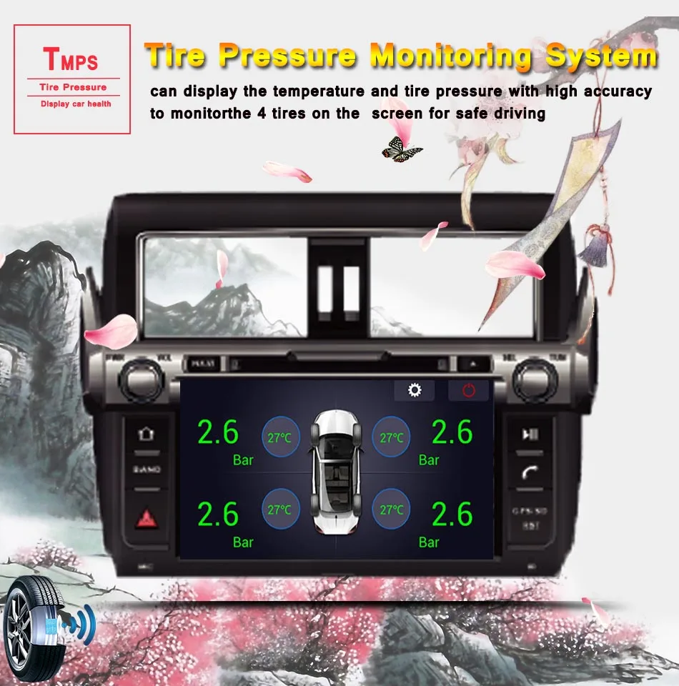 Flash Deal HD 1024*600 IPS capacitive screen Car gps monitor video music stereo Android 9.0 8core For Toyota Land Cruiser Prado 150 2014+ 19 Flash Deal HD 1024*600 IPS capacitive screen Car gps monitor video music stereo Android 9.0 8core For Toyota Land Cruiser Prado 150 2014+ 19