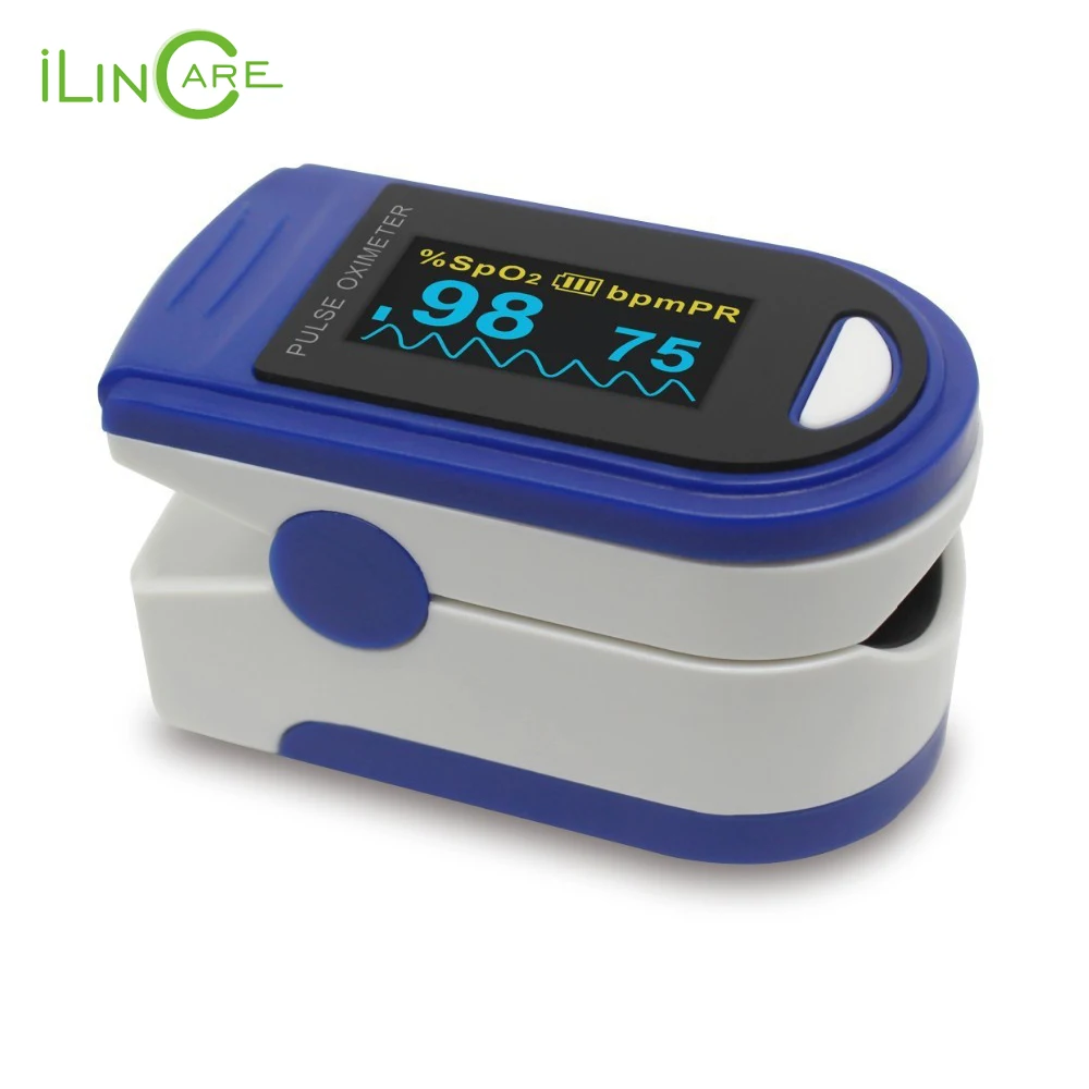 Digital Blood Pressure Monitor Finger Pulse Oximeter Fingertip Blood