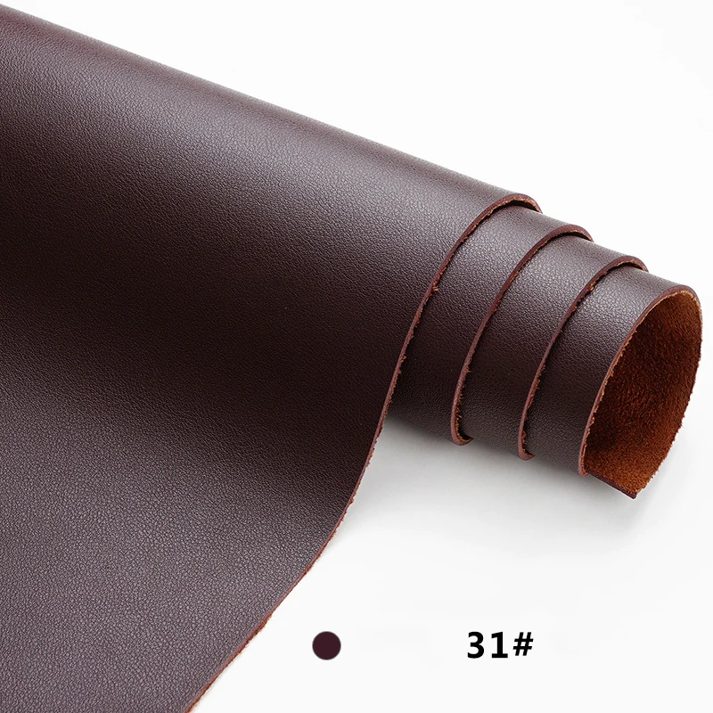 Meetee 50x68 см 1,9 мм Толстая искусственная кожа искусственная синтетическая износостойкая тканевый багаж диван поделка рукоделие AP571 - Цвет: 31