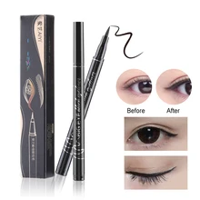 1 шт. матовая подводка для глаз черная жидкая Водонепроницаемая подводка для глаз Подводка для глаз карандаш для макияжа, косметика долговечная Профессиональная подводка для глаз