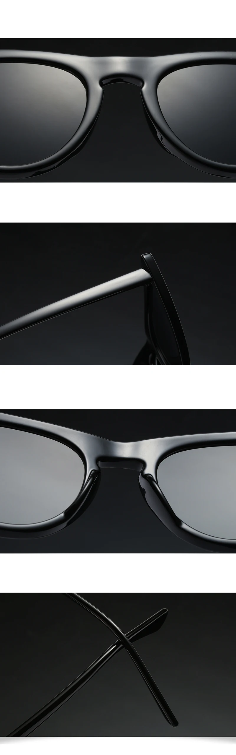 red small sunglasses women cat eye 9158 details (13)