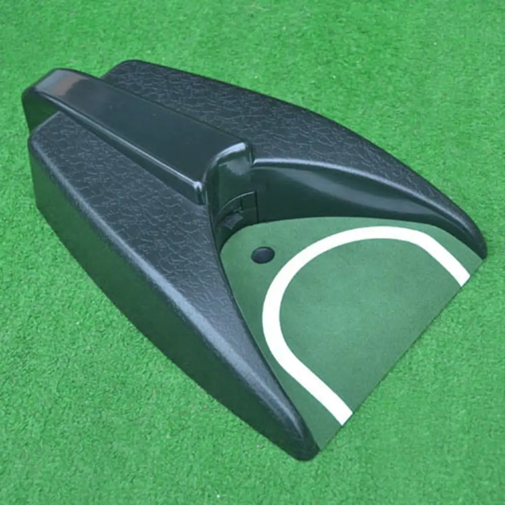 Mounchain Portable Golf Ball Kick Back Automatic Return Putting Cup Device Practice Training Gravity Induction | Спорт и развлечения