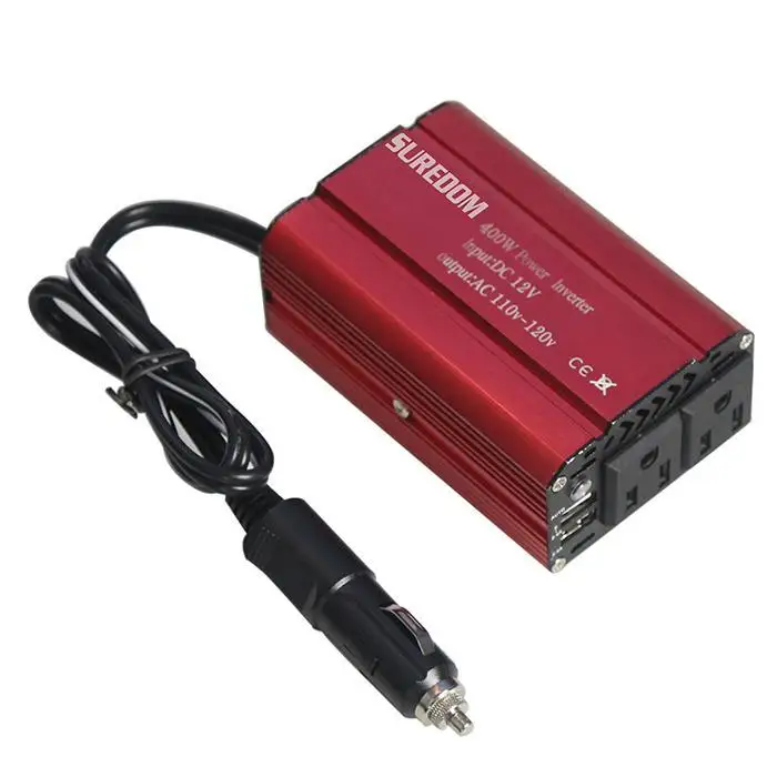 360 Вт автомобильный инвертор питания DC12V к AC110V/220 В двойной 50/60 Гц USB Автомобильное питание 5 в 1A, 2.1A преобразователь напряжения преобразователь трансформатор