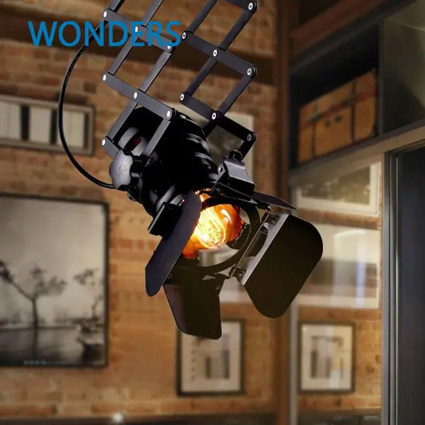

Designer PH loft vintage industrial lighting foldable pendant lamp camera lens shaped Lamp Coffee Bar Restaurant Kitchen Lights